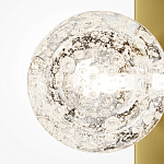 Бра с плафоном из прозрачного стекла с пузырьками воздуха Effervia варинант исполнения - 3 | Loft Concept в Волгограде