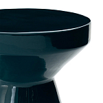 Приставной стол из керамики Manufacto Blue варинант исполнения - 2 | Loft Concept в Волгограде