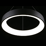 Люстра подвесная светодиодная Black Circle варинант исполнения - 4 | Loft Concept в Волгограде