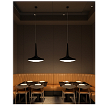 Подвесной вязаный черный светильник «Лампа Марракеша» варинант исполнения - 2 | Loft Concept в Волгограде