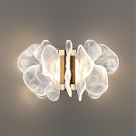 Бра с крупными прозрачными лепестками с рельефной поверхностью Ethereal Bloom варинант исполнения - 4 | Loft Concept в Волгограде
