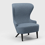 Мебельная ткань Шенилл голубой цвет 142 см T4-49 варинант исполнения - 4 | Loft Concept в Волгограде