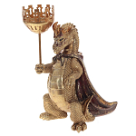 Подсвечник в виде дракона Dragon candlestick Green Gold Brown L or R варинант исполнения - 5 | Loft Concept в Волгограде