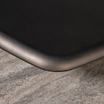 Столик журнальный квадратный  с полкой Sculptural Marble Accent с мрамором  варинант исполнения - 6 | Loft Concept в Волгограде