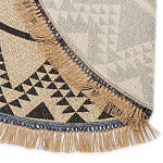 Ковер круглый из комбинированного состава Fantasy варинант исполнения - 4 | Loft Concept в Волгограде