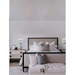 Настольная лампа с принтом на белом тканевом абажуре Roof Garden Lamp варинант исполнения - 6 | Loft Concept в Волгограде