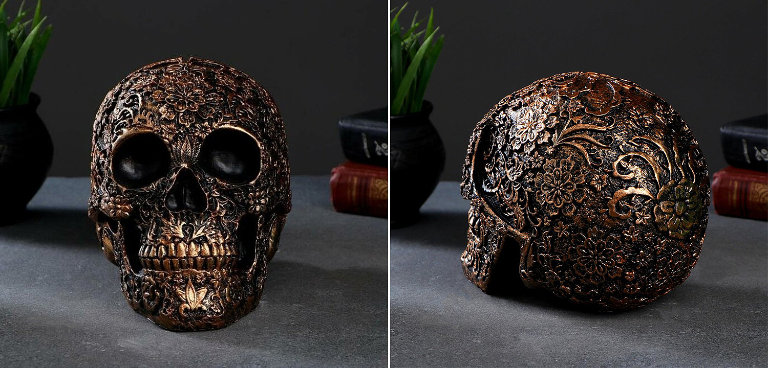 Статуэтка Patterned Skull Статуэтка Patterned Skull - Loft-Concept в Волгограде