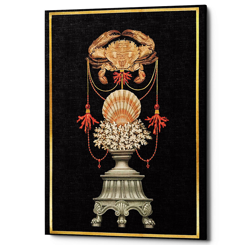 Постер Sea Vase Poster 5 Черный Бежевый в Волгограде | Loft Concept 