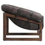 Кресло Duncan винтажная черная кожа варинант исполнения - 3 | Loft Concept в Волгограде