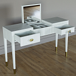 Туалетный стол - Трельяж Elsa Dreams White 120 см варинант исполнения - 2 | Loft Concept в Волгограде