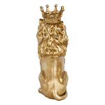 Статуэтка лев с детализированной гривой и изящной короной Lion Crown  варинант исполнения - 3 | Loft Concept в Волгограде