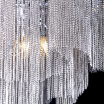 Люстра потолочная с металлическими цепочками Диаметр 99 см Atlantis Chain варинант исполнения - 5 | Loft Concept в Волгограде