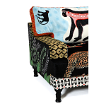 Большой Трехместный Диван с цветным принтом Qalakabusha Large Sofa варинант исполнения - 4 | Loft Concept в Волгограде