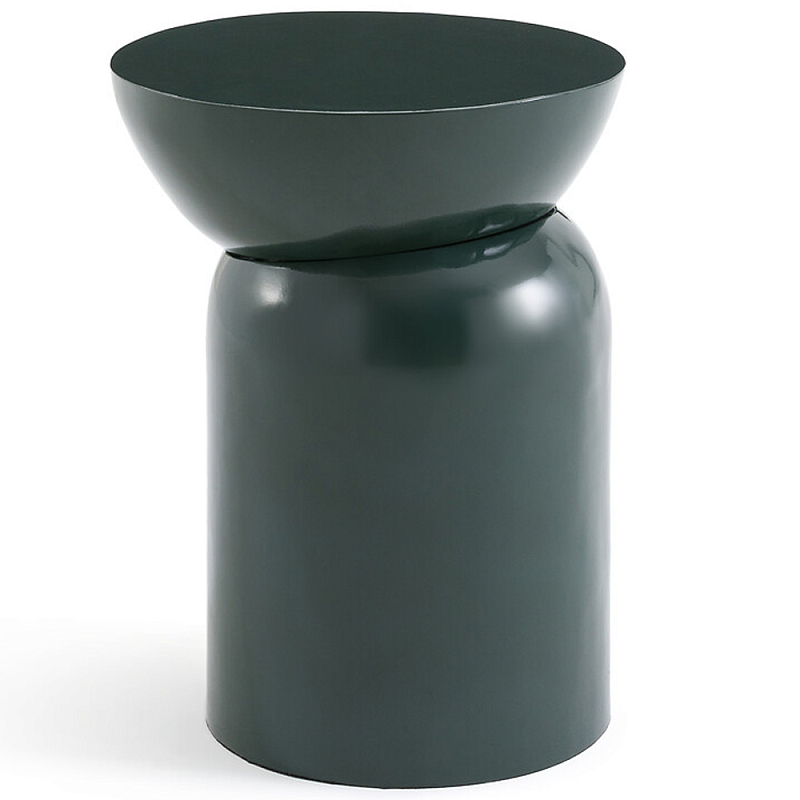 Приставной столик из сплава алюминия Tori Side Table Зеленый Серый Черный Приставной столик из сплава алюминия Tori Side Table Зеленый Серый Черный в Волгограде | Loft Concept