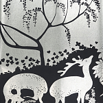 Обои ручная роспись в стиле Арт-деко Rateau Original colourway on Electrum gilded paper варинант исполнения - 2 | Loft Concept в Волгограде