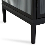 Сервант четырехдверный с рифленым стеклом The Keeper варинант исполнения - 5 | Loft Concept в Волгограде