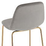 Барный стул на золотистых ножках VENDRAMIN Grey варинант исполнения - 7 | Loft Concept в Волгограде