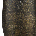 Торшер с фактурным массивным корпусом и тканевым цилиндрическим абажуром Textured Monolith варинант исполнения - 4 | Loft Concept в Волгограде