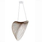Подвесной светильник фигурный из деревянных прутьев Ecofriendly Light Source варинант исполнения - 3 | Loft Concept в Волгограде