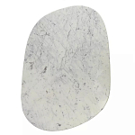 Журнальный столик овальный с мраморной столешницей Decor Showcase варинант исполнения - 2 | Loft Concept в Волгограде