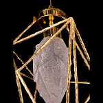 Подвесной светильник с плафоном в виде камня Embodiment варинант исполнения - 5 | Loft Concept в Волгограде