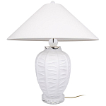 Настольная лампа керамическая с абажуром Valencia варинант исполнения - 2 | Loft Concept в Волгограде