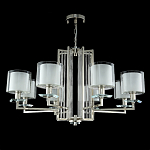 Люстра с 8-ю цилиндрическими плафонами из стекла Laurent варинант исполнения - 9 | Loft Concept в Волгограде