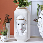 Ваза с золотисто-белыми фрагментами Faces of Imagination варинант исполнения - 4 | Loft Concept в Волгограде