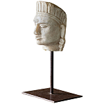 Декоративная статуэтка из мрамора Indian Tribal Chief Statuette варинант исполнения - 2 | Loft Concept в Волгограде