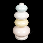 Настольная лампа из стеклянных сфер в пастельных тонах Высота 40 см Pastel Lunaria варинант исполнения - 3 | Loft Concept в Волгограде