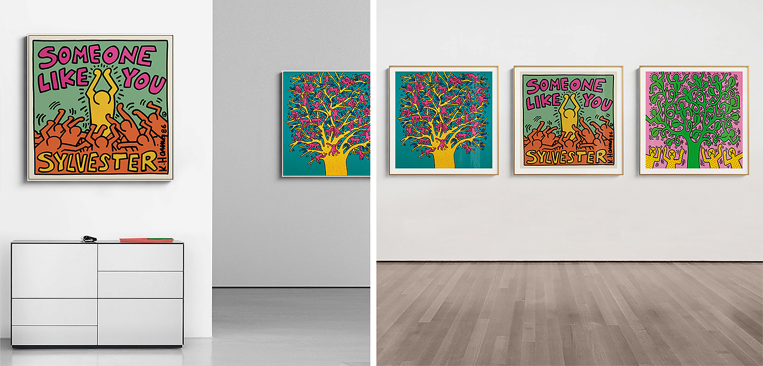 Постер Keith Haring 2 Постер Keith Haring 2 - Loft-Concept в Волгограде