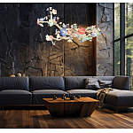 Люстра с цветочным декором Miscellaneous herbs варинант исполнения - 5 | Loft Concept в Волгограде