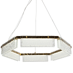 Светодиодная люстра с рельефным стеклом ICE GLASS 70 варинант исполнения - 1 | Loft Concept в Волгограде