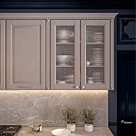 Угловая кухня с островом из массива дерева Amaline Kitchen Set варинант исполнения - 2 | Loft Concept в Волгограде