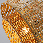 Подвесной светильник с абажуром из плтеного бамбука Light Inside the Cell варинант исполнения - 5 | Loft Concept в Волгограде