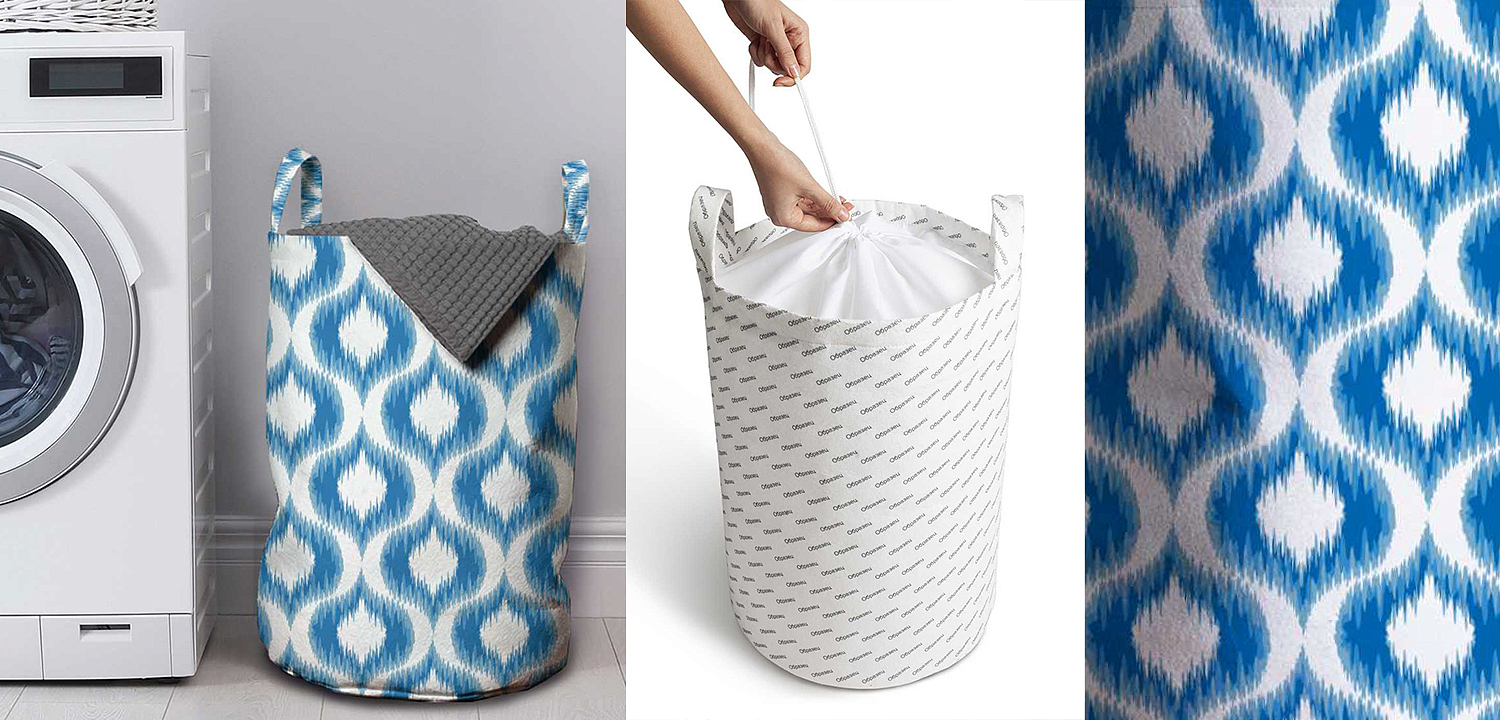 Корзина Blue Ornament Basket Корзина Blue Ornament Basket - Loft-Concept в Волгограде