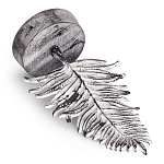 Статуэтка Metal Flowers античная платина варинант исполнения - 2 | Loft Concept в Волгограде