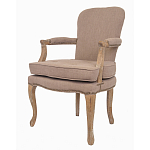 Кресло Aubrey Classical Armchair brown flax варинант исполнения - 3 | Loft Concept в Волгограде