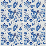 Плитка с узором Сердце варинант исполнения - 1 | Loft Concept в Волгограде