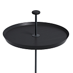 Pin журнальный столик чёрный из натурального дуба и бетона варинант исполнения - 1 | Loft Concept в Волгограде