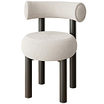 Стул с обивкой букле Pierres Grey Boucle Chair варинант исполнения - 1 | Loft Concept в Волгограде