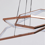 Люстра с 3-мя подвесами в виде шестиугольников Hexagon Horizontal варинант исполнения - 6 | Loft Concept в Волгограде