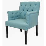 Кресло Addison Chic Armchair blue flax варинант исполнения - 3 | Loft Concept в Волгограде