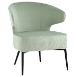 Современное мягкое кресло на металлических ножках Rakush Pistachio варинант исполнения - 1 | Loft Concept в Волгограде