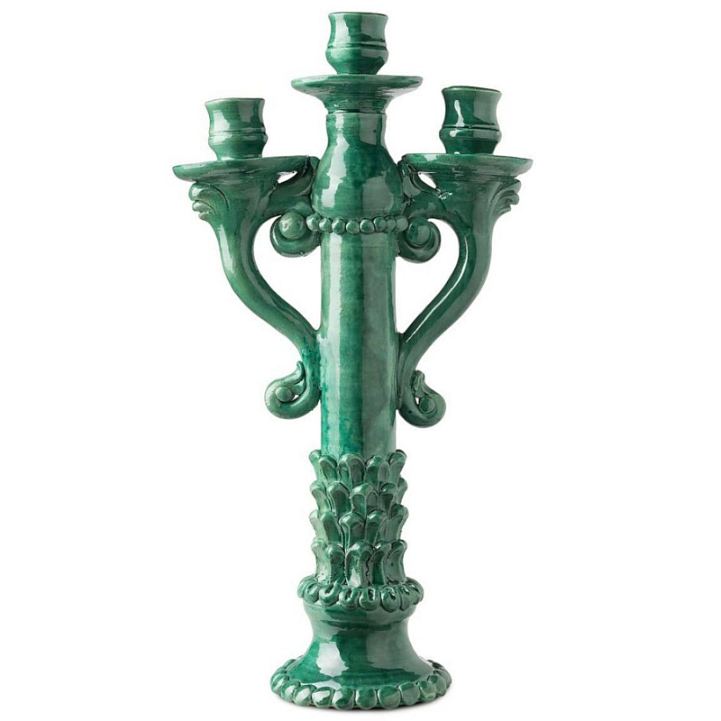 Подсвечник Candleholder Heart X3 Зеленый Подсвечник Candleholder Heart X3 Зеленый в Волгограде | Loft Concept