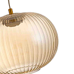 Подвесной светильник с янтарным рифленым стеклянным плафоном Ferm Living варинант исполнения - 6 | Loft Concept в Волгограде