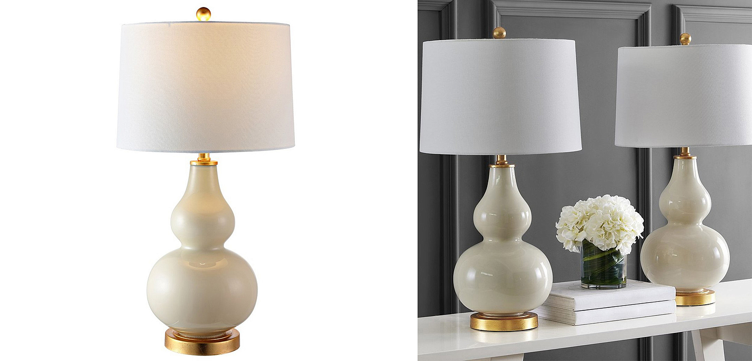 Настольная лампа Loraine Ivory Table lamp Настольная лампа Loraine Ivory Table lamp - Loft-Concept в Волгограде