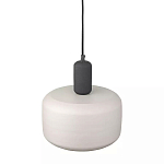 Подвесной светильник с круглым бежевым плафоном Quentin варинант исполнения - 3 | Loft Concept в Волгограде