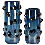Ваза Molecule Vase Glass Blue Spheres варинант исполнения - 1 | Loft Concept в Волгограде