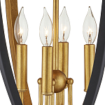 Подвесной светильник в форме фонаря чёрного цвета Black Lantern варинант исполнения - 2 | Loft Concept в Волгограде